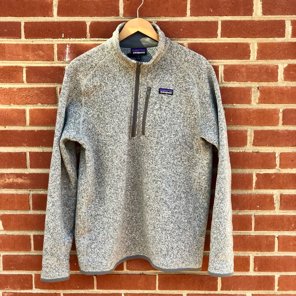 Men's Patagonia Better Sweater 1/4-Zip Fleece Pullover